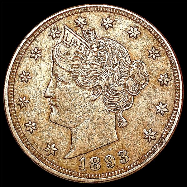 1893 Liberty Victory Nickel CLOSELY UNCIRCULATED
