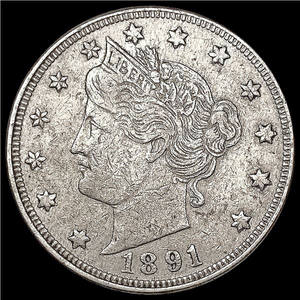 1891 Liberty Victory Nickel CLOSELY UNCIRCULATED