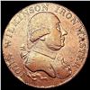 Image 1 : 1790 Condor Iron Masters Colonial Halfpenny CLOSEL