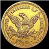 Image 2 : 1853 $2.50 Gold Quarter Eagle CLOSELY UNCIRCULATED