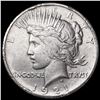 Image 1 : 1921 Silver Peace Dollar CLOSELY UNCIRCULATED