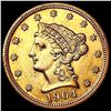 Image 1 : 1904 $2.50 Gold Quarter Eagle UNCIRCULATED