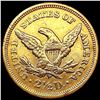 Image 2 : 1851 $2.50 Gold Quarter Eagle CLOSELY UNCIRCULATED