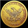 Image 2 : 1844 $5 Gold Half Eagle NICELY CIRCULATED