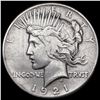 Image 1 : 1921 Silver Peace Dollar NICELY CIRCULATED