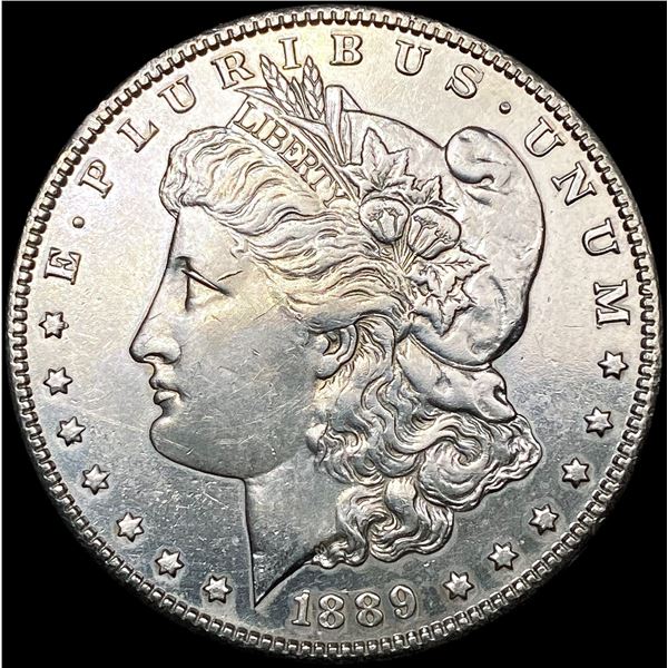 1889-S Morgan Silver Dollar NEARLY UNCIRCULATED