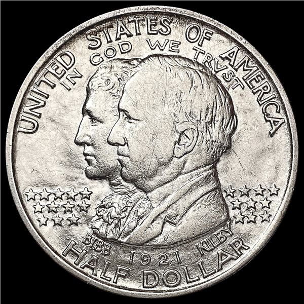 1921 Alabama Half Dollar CLOSELY UNCIRCULATED