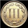 Image 2 : 1873 Open 3 Nickel Three Cent CLOSELY UNCIRCULATED