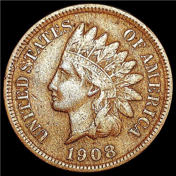 1908-S Indian Head Cent LIGHTLY CIRCULATED