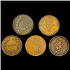 Image 1 : [5] 1863-64 Civil War Tokens HIGH GRADE
