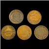 Image 2 : [5] 1863-64 Civil War Tokens HIGH GRADE