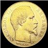 1856-A France .1867oz Gold 20 Francs CLOSELY UNCIR