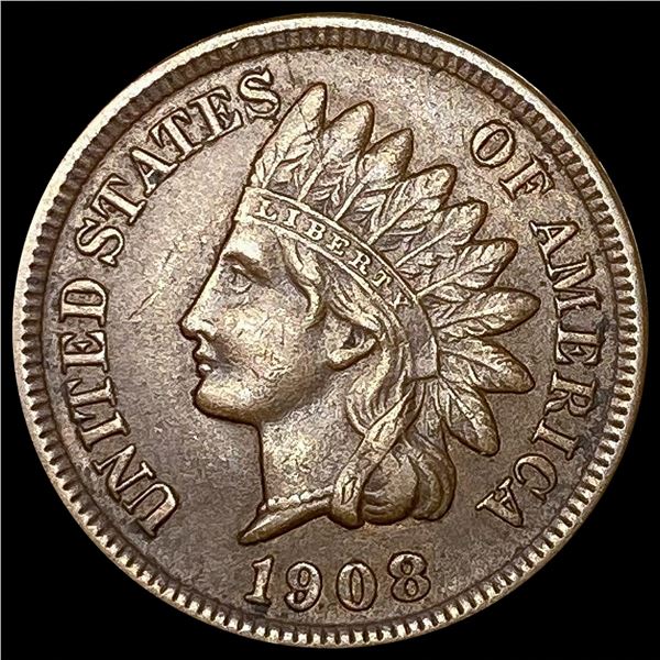 1908-S Indian Head Cent CLOSELY UNCIRCULATED
