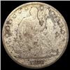 1872 Seated Liberty Half Dollar NICELY CIRCULATED