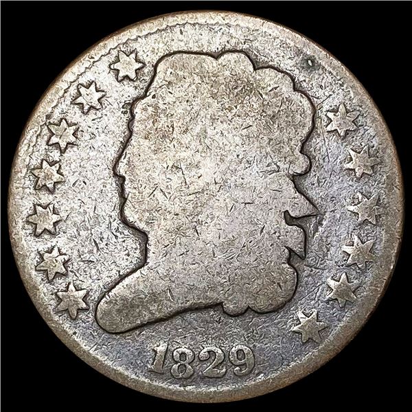1829 Classic Head Half Cent NICELY CIRCULATED
