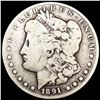 1891-CC Morgan Silver Dollar NICELY CIRCULATED