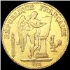1878-A France .1867oz Gold 20 Francs NEARLY UNCIRC