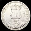 1893 Isabella Silver Quarter CLOSELY UNCIRCULATED