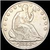 1853-O Arws & Rays Seated Liberty Half Dollar CLOS