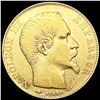 Image 1 : 1859-A France .1867oz Gold 20 Francs CLOSELY UNCIR