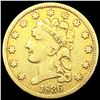 Image 1 : 1836 $2.50 Gold Quarter Eagle NICELY CIRCULATED
