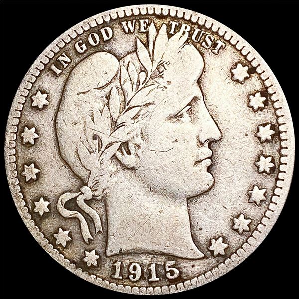 1915-S Barber Quarter LIGHTLY CIRCULATED