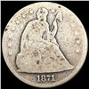 Image 1 : 1871 Seated Liberty Dollar NICELY CIRCULATED