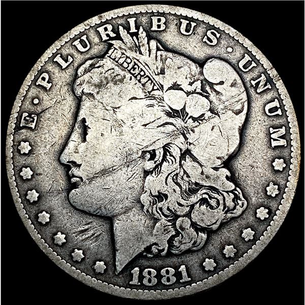 1881-CC Morgan Silver Dollar NICELY CIRCULATED