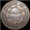 Image 2 : 1834 Classic Head Half Cent NICELY CIRCULATED