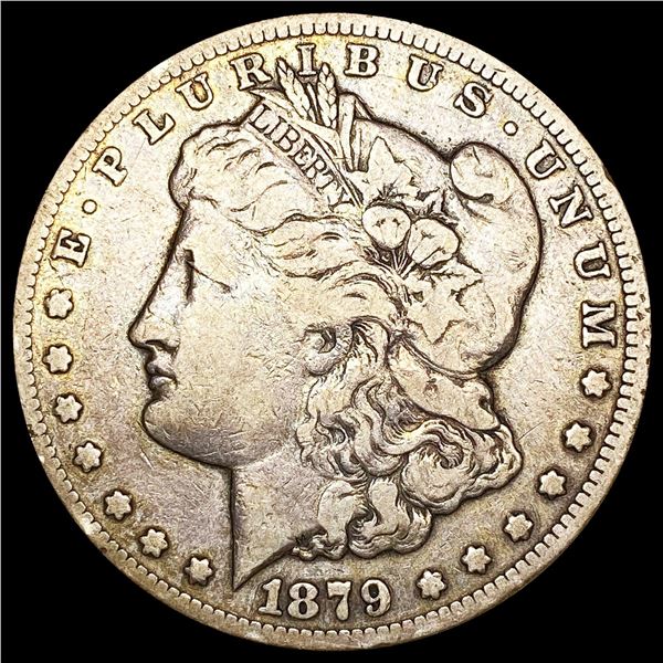 1879-CC Morgan Silver Dollar LIGHTLY CIRCULATED