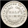 Image 2 : 1839 Seated Liberty Half Dime CLOSELY UNCIRCULATED
