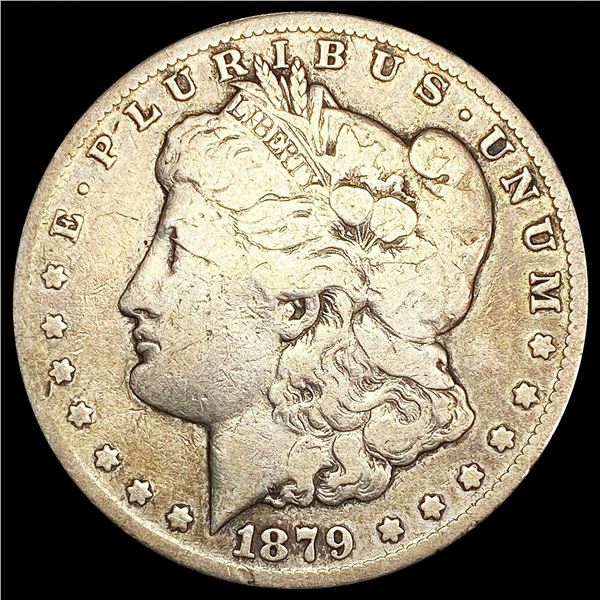 1879-S Morgan Silver Dollar NICELY CIRCULATED