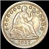 1857-O Seated Liberty Half Dime NEARLY UNCIRCULATE