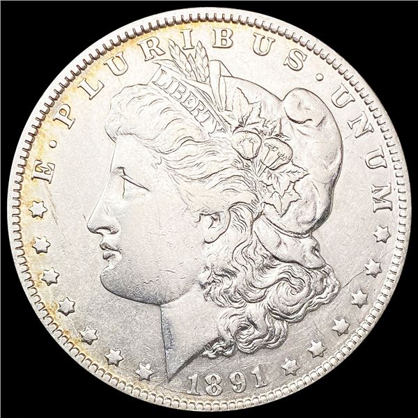 1891-O Morgan Silver Dollar LIGHTLY CIRCULATED