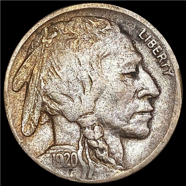 1920-D Buffalo Nickel NEARLY UNCIRCULATED