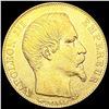 1858-A France .1867oz Gold 20 Francs UNCIRCULATED