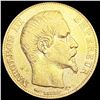 1856-A France .1867oz Gold 20 Francs CLOSELY UNCIR