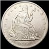 1861 Seated Liberty Half Dollar CLOSELY UNCIRCULAT