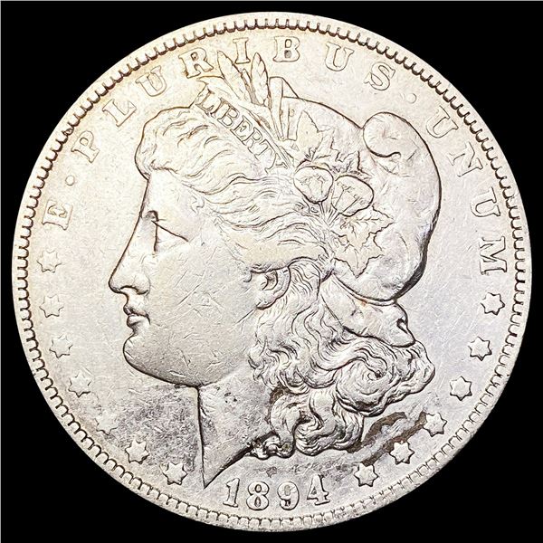 1894-O Morgan Silver Dollar NEARLY UNCIRCULATED