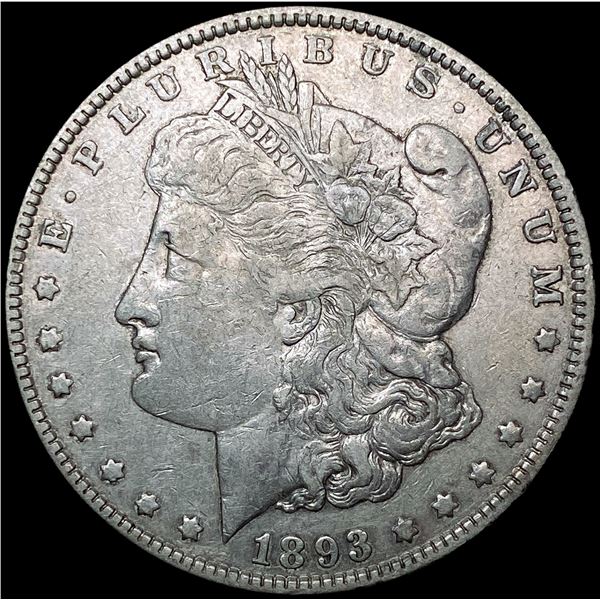 1893 Morgan Silver Dollar LIGHTLY CIRCULATED