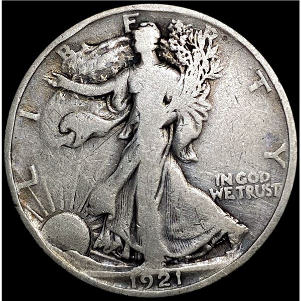 1921 Walking Liberty Half Dollar NICELY CIRCULATED