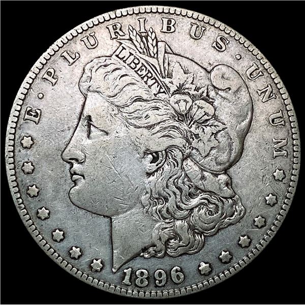 1896-S Morgan Silver Dollar LIGHTLY CIRCULATED