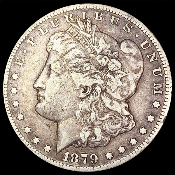 1879-CC Morgan Silver Dollar LIGHTLY CIRCULATED