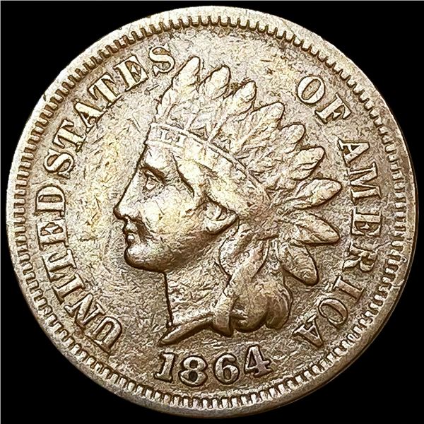 1864 Indian Head Cent CLOSELY UNCIRCULATED