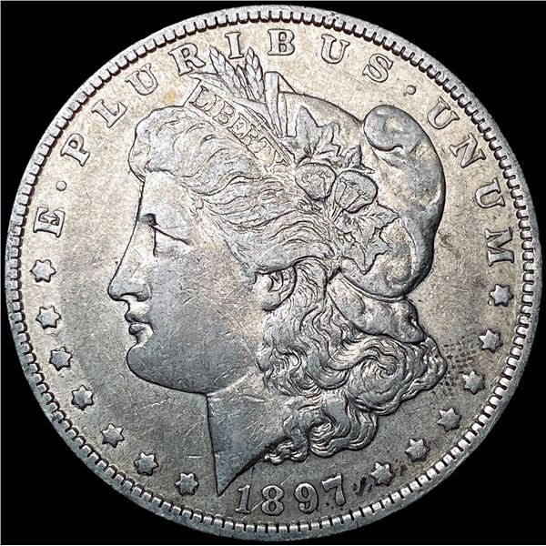 1897-O Morgan Silver Dollar CLOSELY UNCIRCULATED