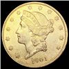 1901-S $20 Gold Double Eagle NEARLY UNCIRCULATED