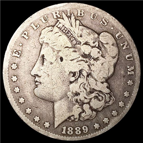 1889-CC Morgan Silver Dollar LIGHTLY CIRCULATED