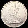 Image 1 : 1869 Seated Liberty Half Dollar CLOSELY UNCIRCULAT