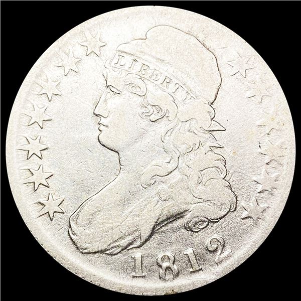 1812 Capped Bust Half Dollar NICELY CIRCULATED