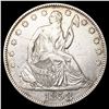 Image 1 : 1858 Seated Liberty Half Dollar CLOSELY UNCIRCULAT